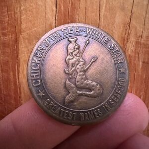 Disneyland 1950’s Chicken of the Sea Lucky Pirate Coin RARE